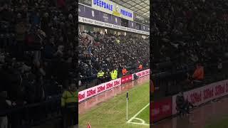 Football fans invade the pitch #football #footballstadium #englishfootball #youtubeshorts #coys