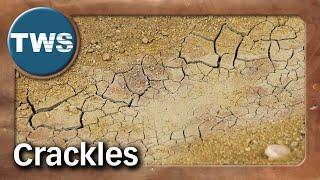 Tutorial: DIY crackle paste for cracks & drying effects (terrain & model building, diorama, TWS)