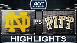 2013 ACC Football Highlights | Notre Dame vs Pittsburgh | ACCDigitalNetwork