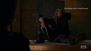 The Walking Dead 8x06 "Carol make Reacts to Ezekiel" Season 8 Episode 6 HD "The King"