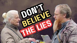 DON’T BELIEVE THE LIES ! Yusuf Vs A Very Senior Lady | Stratford Dawah