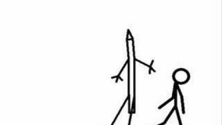 The dancing stickman vs pencil dude