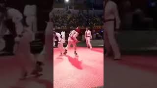 #106 Taekwondo amazing technique knockout ||# #status #shorts #worldtaekwondo #fight #knockout #ko