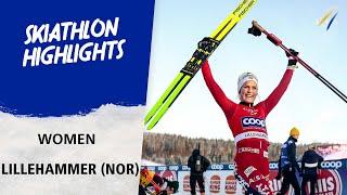 Therese Johaug makes it two in a row in Lillehammer  | FIS Cross Country World Cup 24-25