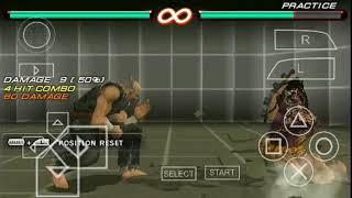 Heihachi Combo | Tekken 6 PPSSPP