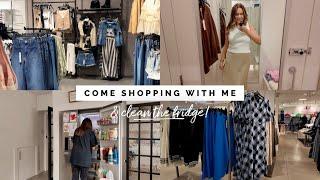 COME SHOPPING WITH ME | M&S TRY ON, NEW IN POUNDLAND, AND CLEAN MY FRIDGE WITH ME