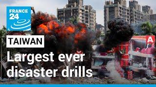 Taiwan: Country prepares for disaster with scenarios from Ukraine war • FRANCE 24 English
