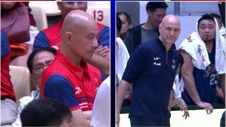 Coach Yeng Guiao and Coach Nenad Vučinić HEATED MOMENT in 4Q  | PBA SEASON 48 COMMISSIONER’S CUP