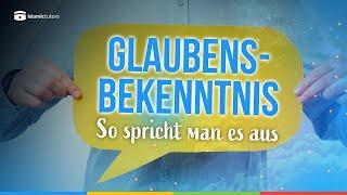  So spricht man das Glaubensbekenntnis aus (Shahada, Schahada) 