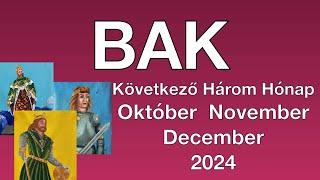 ️ Bak Következő Három Hónap Október November December Szerencsés változás