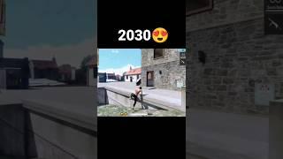 2017 Free Fire To 2030 Free fire #shorts #viral #trending