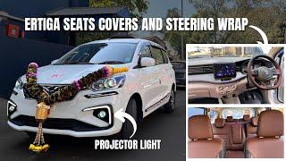 NAVI MUMBAI'S Best Ertiga Interior and Exterior Modification | Seat Cover & More Check This Out!