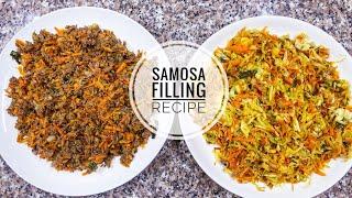 SAMOSA FILLING RECIPE 2024 || EASY & DELICIOUS SAMOSA || NIGERIAN SAMOSA