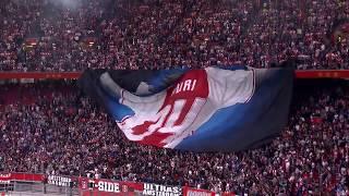 Ajax F-Side tribute to Abdelhak Nouri