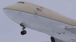 Evergreen International Airlines - Untitled Boeing 747-400 Landing 28 Chicago O'Hare Airport ORD