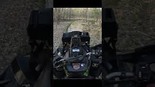 If You're Gonna Hit The Hole, SEND IT!  #sendit #atv #mudding #canam