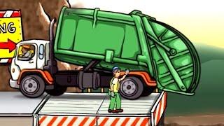 เกมส์ รถขยะ รถบรรทุกขยะ ทำภารกิจ - Garbage Truck วีดีโอสำหรับเด็ก