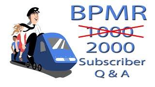 BPMR 1000 Subscriber Question and Answer Special. You asked? I answered.