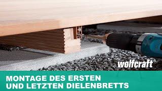 Verbinder für erstes/letztes Brett: Sauberer Abschluss der Terrasse | wolfcraft