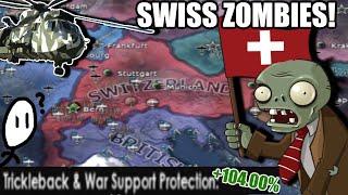 Hoi4 BROKEN AGAIN: Invincible Swiss Zombies NEVER lose manpower!!