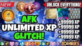 BEST AFK UNLIMITED XP GLITCH BO6! (UNLIMITED EVERYTHING GLITCH) BO6 ZOMBIES GLITCH SEASON 3 RELOADED