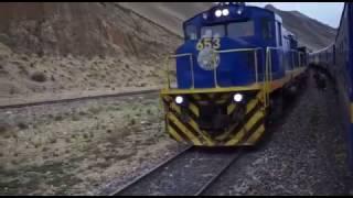 PeruRail Andean Explorer Switching Trains