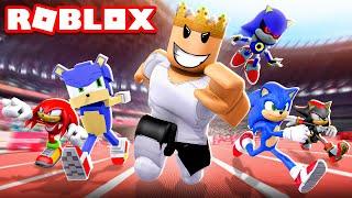 Playing SECRET SONIC Games In ROBLOX