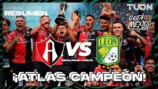 Resumen y goles | Atlas 1(5)-(4)0 León | Grita México BBVA AP2021 - FINAL | TUDN