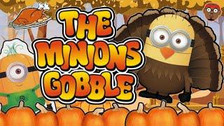 Minions Gobble | Turkey Run and Freeze | Minions Brain Break for Kids | PhonicsMan Fitness