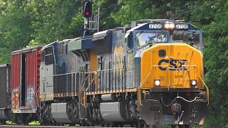  2 Hours of CSX, NS, MARC & Amtrak Train Videos with some 70MAC's 