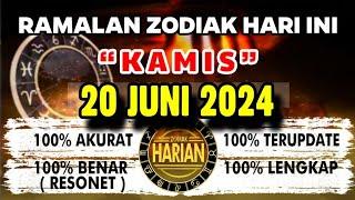 RAMALAN ZODIAK HARI INI KAMIS 20 JUNI 2024 LENGKAP DAN AKURAT