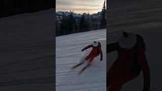 ️ Skiing powder stop