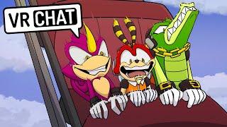 Vector & Espio take their son to the amusement park! | VR Chat Stories