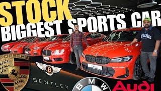 Super Sports Car Collection  BMW 340i , Bentley , Porsche 718 Boxter , Audi RS , Mustang GT 