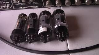 Mullard Re issue EL34 vs JJ 6L6GC Tube tone comparison