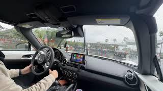 Daily Driving Miata, Mx5 Going to Costco In Rainy Day