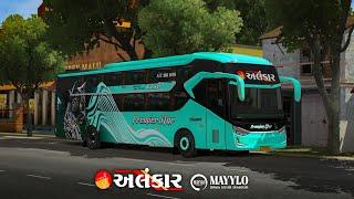 Alankar mod and livery | MAYYLO YT | bussid livery | bussid mod | bus simulator indonesia | bus game