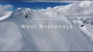 Retallack - West Kootenay - Sled Skiing