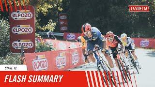 Stage Highlights in 1' - Stage 12 - La Vuelta 2024