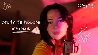 ASMR ೀ⋆｡bruits de bouche hyper intenses (mic eating, bisous, ...)