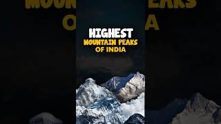 Highest mountain peaks of India | Indian Geography #parchamclasses #mountainpeaks #indiangeography