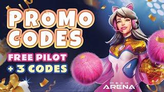 Mech Arena Сodes + Free Pilot NOVA  Grab Your A-Coins & Mech Arena Promo Codes Now! 