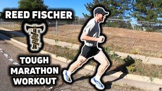 Tinman Elite's Reed Fischer Crushes Tough 20-Mile Marathon Training Session | Workout Wednesday