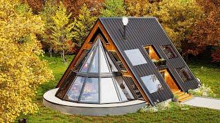 A-frame Cabin w/ Amazing Interior Space & Design - Dream Cabin: 4 Bedrooms, Sun Filled & Cozy Living