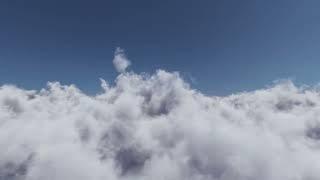 Футаж Облака Полёт Над Облаками 01