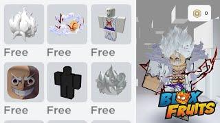 FREE GEAR 5 LUFFY SKIN ON ROBLOX!GET THESE FREE GEAR 5 LUFFY ITEMS BEFORE ITS OFFSALE!(2025)