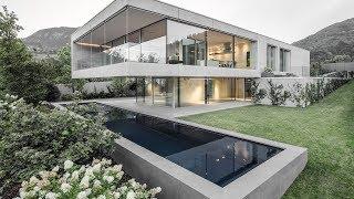 Luxury modern concrete house in Trento [ Timelapse ]