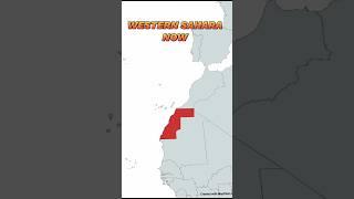 Western Sahara Now VS Future | Not Real, Just for Content #shorts #geography