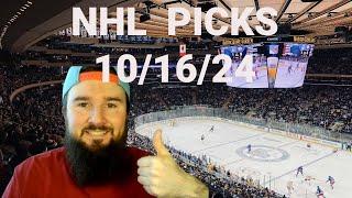 Free NHL Picks Today10/16/24