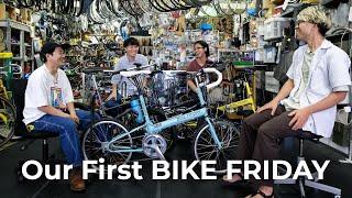 【折り畳み小径車】初めてのBIKE FRIDAYでおしゃべり。